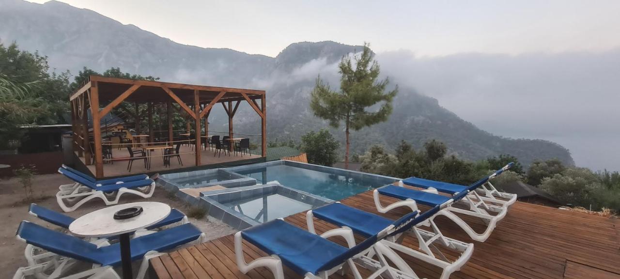 Goat Bungalow And Camping Hotel Faralya Kültér fotó