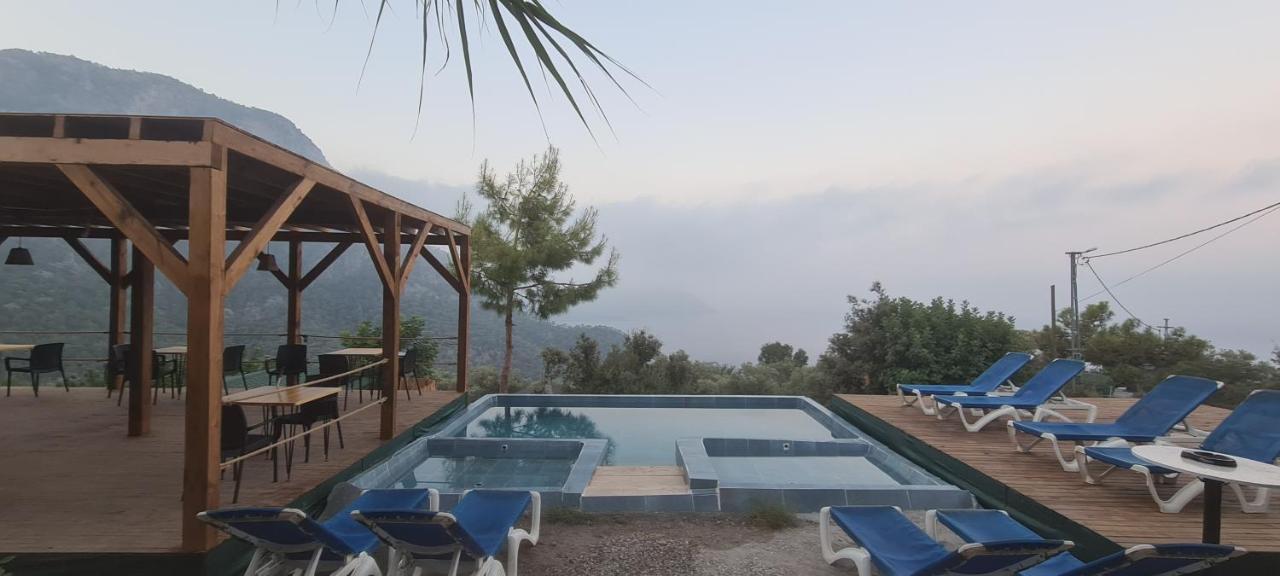 Goat Bungalow And Camping Hotel Faralya Kültér fotó