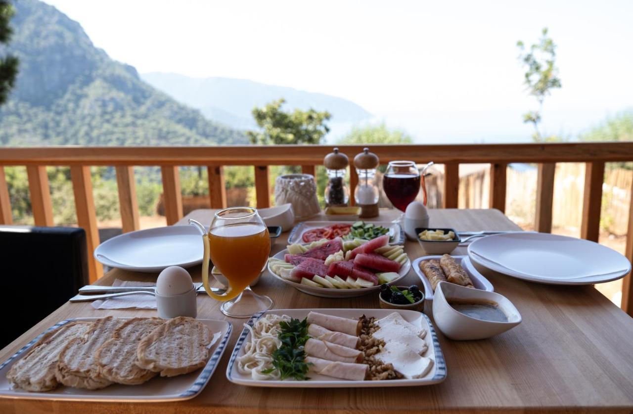 Goat Bungalow And Camping Hotel Faralya Kültér fotó
