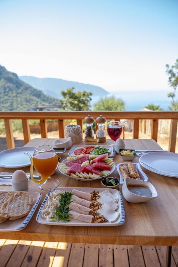 Goat Bungalow And Camping Hotel Faralya Kültér fotó