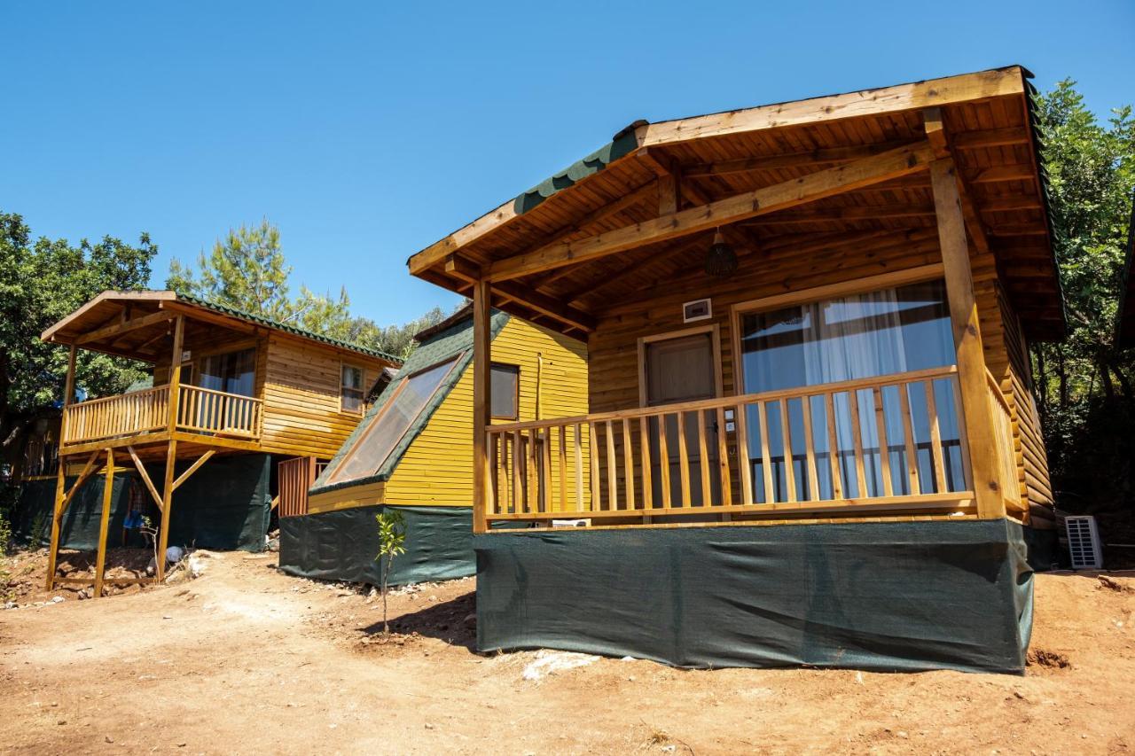 Goat Bungalow And Camping Hotel Faralya Kültér fotó
